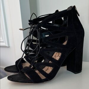 Elegant Black Women's Heels by Sam Edelman - size 9.5